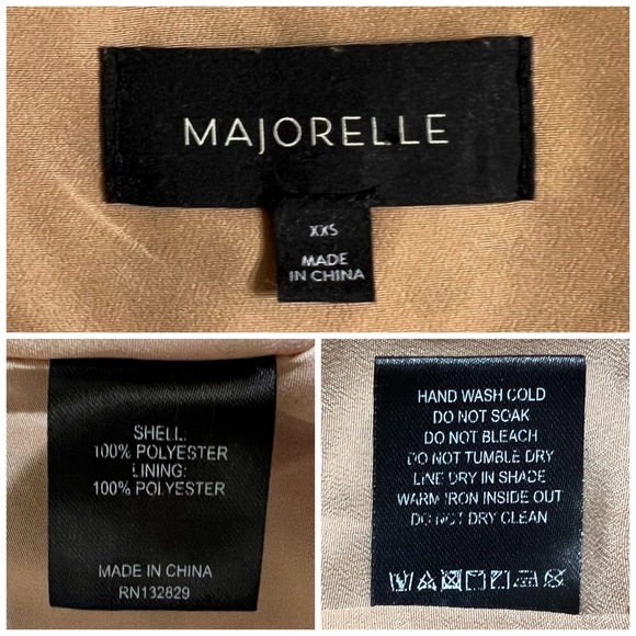 Majorelle Pacific Top in Natural Leopard size xxs - Picture 9 of 10